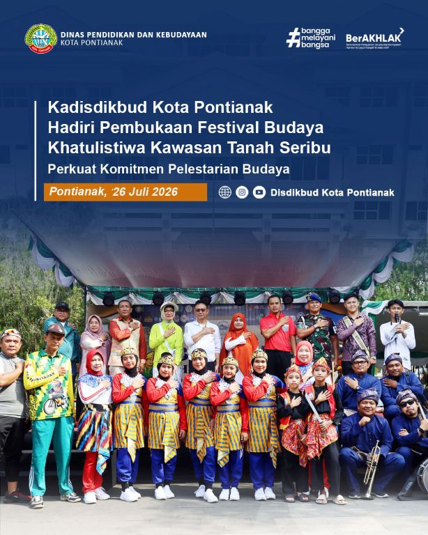 Festival Budaya Khatulistiwa Kawasan Tanah Seribu Perkuat Komitmen Pelestarian Budaya