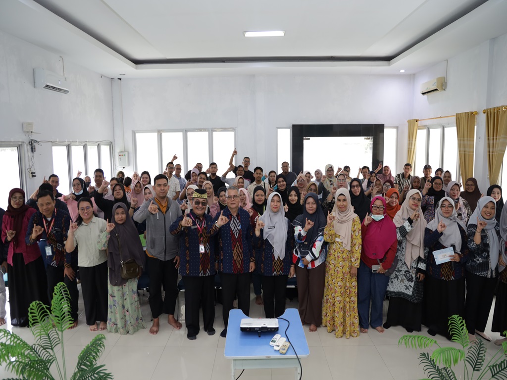Pengarahan dan Pembekalan Tugas GPK Peserta Didik Penyandang Disabilitas dari Sekolah Inklusi Se-Kota Pontianak
