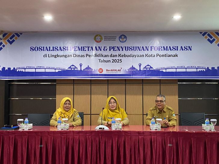 Hari Terakhir Sosialisasi Pemetaan dan Penyusunan Formasi ASN Dinas Pendidikan dan Kebudayaan Kota Pontianak: Komitmen Bersama Menuju Tata Kelola ASN yang Lebih Baik
