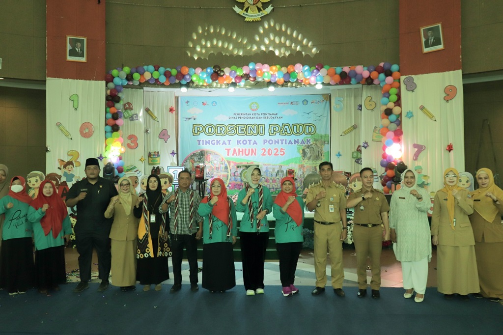PORSENI PAUD TINGKAT KOTA PONTIANAK TAHUN 2025 DI GELAR