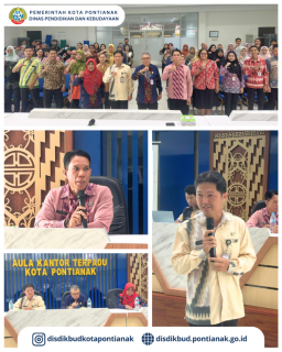 Dinas Pendidikan dan Kebudayaan Kota Pontianak Gelar Pembekalan PPPK Tahap II Tahun 2025