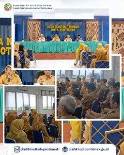 Pembinaan Kepala Dinas kepada ASN serta Perpisahan ASN Purna Tugas Tahun 2025
