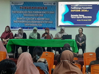 Bimbingan Teknis Pemutakhiran Data Pokok Pendidikan (Dapodik) jenjang TK