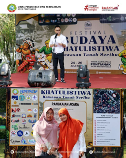 Festival Budaya Khatulistiwa Kawasan Tanah Seribu Perkuat Komitmen Pelestarian Budaya