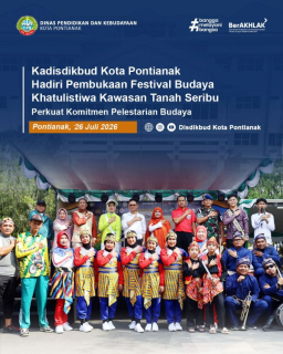 Festival Budaya Khatulistiwa Kawasan Tanah Seribu Perkuat Komitmen Pelestarian Budaya
