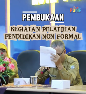 Pembukaan Kegiatan Pelatihan Pendidikan Non Formal
