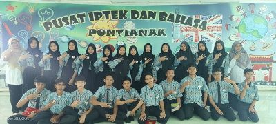 UPT Ilmu Pengetahuan, Teknologi, dan Bahasa Kota Pontianak Ajak Siswa Belajar Bahasa Jerman