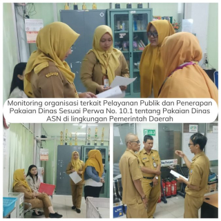 Evaluasi Pelayanan Publik & Kepatuhan Pakaian Dinas ASN Sesuai Perwa No. 10.1 Tahun 2025