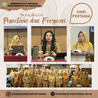 Sosialisasi Pemetaan dan Penyusunan Formasi ASN di Lingkungan Dinas Pendidikan dan Kebudayaan Kota Pontianak Resmi Dimulai