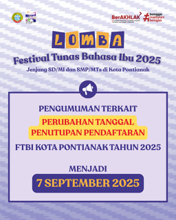 Penutupan Pendaftaran Lomba FTBI 2025 Dipercepat, Jangan Sampai Tertinggal!