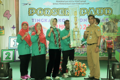 PORSENI PAUD TINGKAT KOTA PONTIANAK TAHUN 2025 DI GELAR