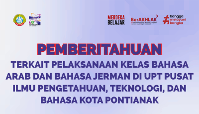 Pelatihan Dasar CPNS 2025 Dilaksanakan Tahun Ini, Kelas Bahasa Asing pada UPT Pusat Ilmu Pengetahuan, Teknologi, dan Bahasa Kota Pontianak Ditunda Untuk Sementara Waktu