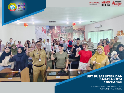 Belajar Bahasa Asing di UPT Pusat Iptek dan Bahasa Kota Pontianak, Gratis!